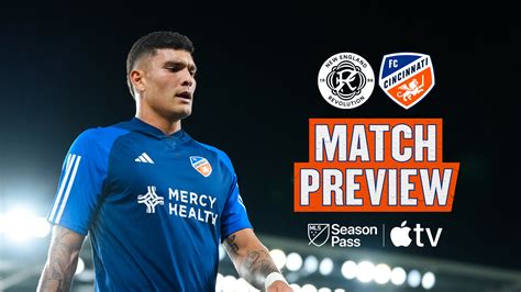 Revolution host FC Cincinnati for first place in the Eastern Conference