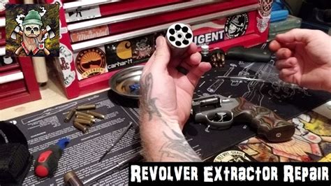 Revolver Cylinder Removal and Extractor Repair - YouTube