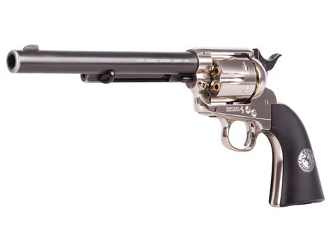 Revolver pellet gun co2.  Its magazine .  I offer Chrome, Nickel Plated Si...