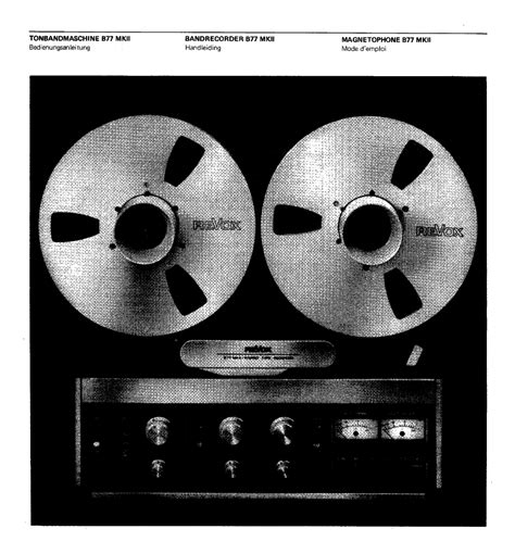 Revox b77 mkii service manual original. - Illinois highway drainage policy and practice manual by carroll j w drablos.