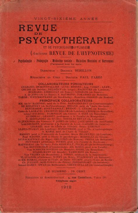 Revue de psychothérapie et de psychologie appliquée. - Harcourt math assessment guide klasse eins.