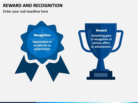 Rewards and Recognition PowerPoint Template PPT Slides SketchBubble