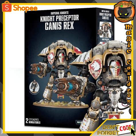 Rex Knight Preceptor WarhammerⓇ Knight Canis 40,000™ Rex