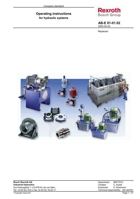 Rexroth system 200 btv04 operating manual. - Hinomoto tractor parts manual for c174.