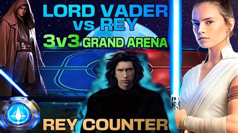 Rey 3v3 counter. SWGoH Grand Arena 3v3 Counters - Rey, Han Solo & Chewbacca Gaming Fans 182 subscribers Subscribe 2 427 views 2 years ago As part of Gaming-fans.com's SWGoH Grand Arena 3v3 Counters series, we... 