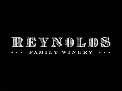 Reynolds family winery. Learn about the history, vineyards, technology and wines of Reynolds Family Winery, a small artisan winery in Napa Valley. Read a detailed review of their Chardonnay, Pinot Noir, Merlot and Cabernet Sauvignon … 