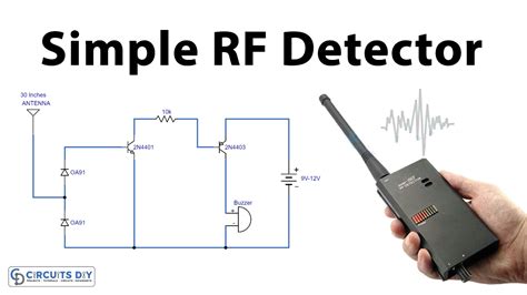 Rf detector circuit diagram.  Here we have explained the RF Read this post ...