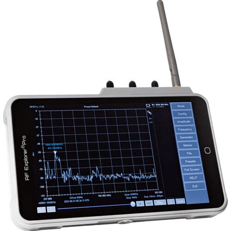 Rf venue spectrum analyzer.  With its integrated 6 GHz Spectrum Analyzer and ...