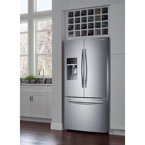 Rf28hfedtsr. RF28HFEDTSR 28 cu. ft. French Door Refrigerator with CoolSelect Pantry ™ and Dual Ice Maker Features • Large Capacity – 28 cu. ft. • Additional Filtered Ice Maker in the Freezer • Twin Cooling Plus™ • Ice Master Ice Maker in the Refrigerator • Cool Select Pantry™ with Temperature Control • Premium External Filtered Water 