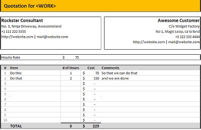 Rfq Template Excel Classles Democracy