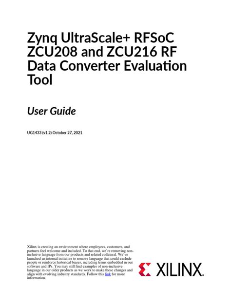 Rfsoc zcu216.  Many of the exercises interact directly with the RFSoC ...