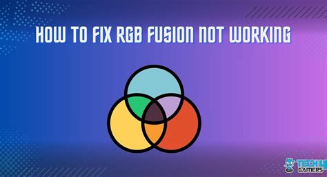 Rgb fusion crashing.  If you are facing issues like RGB fusion not working,...