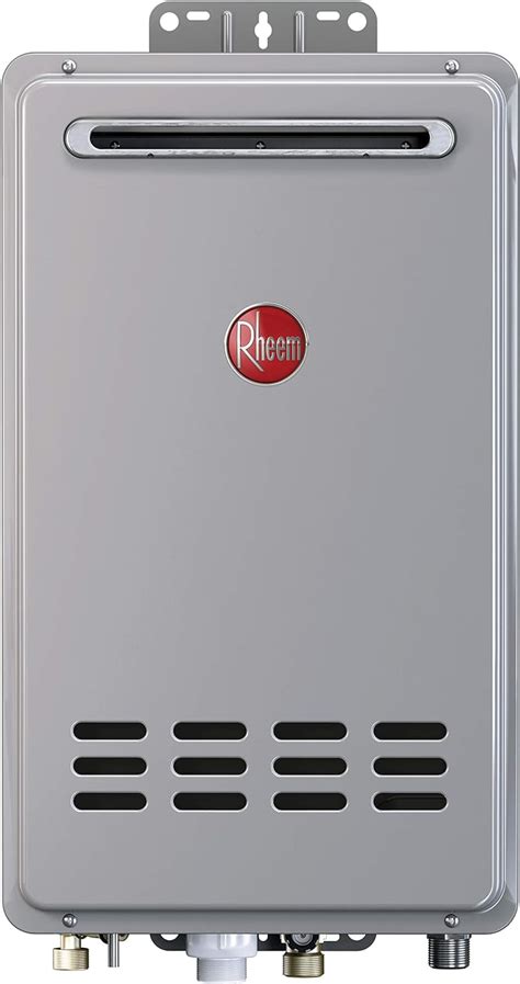 Rheem Mid-Efficiency 7.0GPM Outdoor Natural GAS Tankless Water Heater ...