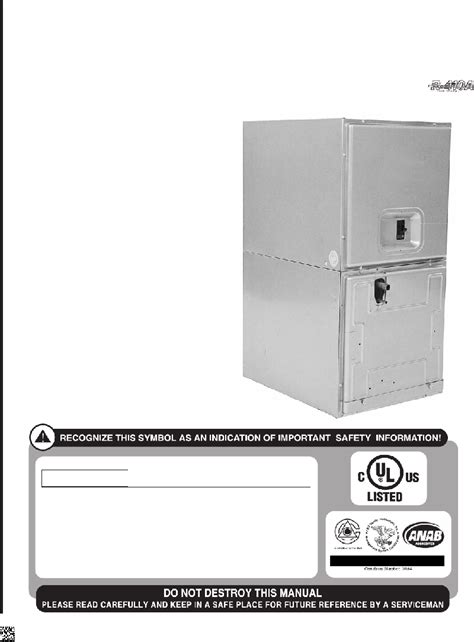 Rheem air handler rbhp service manual. - Saratoga spa balboa model owners manual.