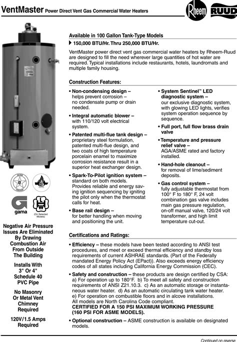 Rheem electric water heater 81v40d manual. - David stanton manual on labor certification.
