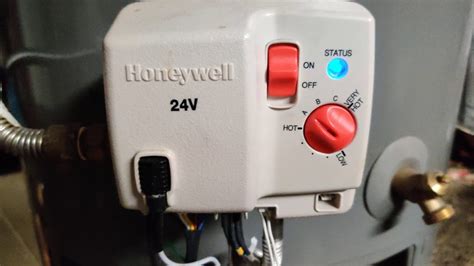 Gas hot water heater reset: If your hot water heater is gas-powered, locate the thermostat panel. Remove the cover and find the reset button. Press and hold the reset button for 3 to 5 seconds. Once released, the pilot light should ignite and the hot water heater should start working again..