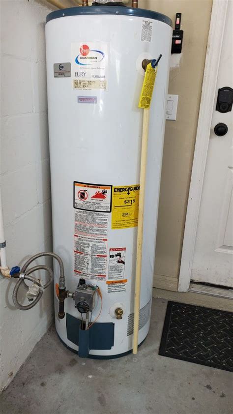 Rheem guardian water heater. Rheem® Water age. How to determine the date of production/manufacture or age of Rheem ® brand Water Heater Systems. Water heaters in general have an average estimated useful service life of 10-12 years, though water quality, routine upkeep/maintenance, and location of the water heater will all play critical roles in the longevity of these ... 