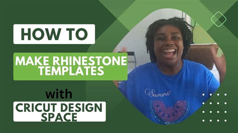 Rhinestone Template for Design Space Tutorial YouTube