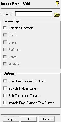 Rhino ini file. 3dm or . zip containing various 3dm files Advanced Display Mode - .  Dow...