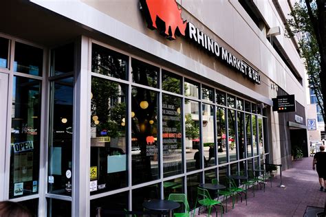 Rhino market & deli. Preorder for 3:45pm. Honey Baked Ham. Sandwich. Closed. 10 ratings. 84. 90. Order delivery or pickup from Rhino Market & Deli in Charlotte! View Rhino Market & Deli's January 2024 deals and menus. 