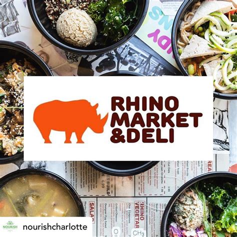 Rhino market deli. Order delivery or pickup from Rhino Market and Deli in Charlotte! View Rhino Market and Deli's January 2024 deals and menus. Support your local restaurants with Grubhub! 