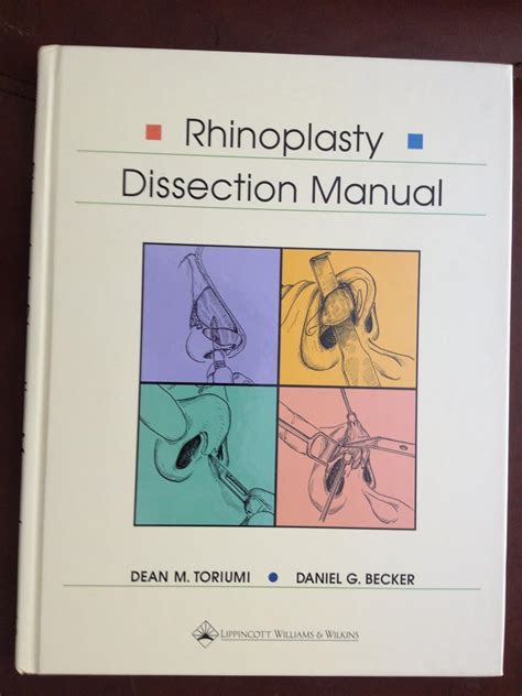 Rhinoplasty dissection manual book with video. - Frank wood business accounting 1 manual.