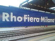Rho Fiera Railway Station Wikipedia