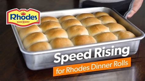 Rhodes dinner rolls directions. Let the rolls rise at room temperature for 4 to 5 hours, or until doubled in size. Preheat the oven to 350°F. Bake the rolls until golden brown, 15-20 minutes. Remove the rolls from the oven. Melt and remaining butter in the microwave or over low heat in a small saucepan. Using a pastry brush, brush the warm rolls. 