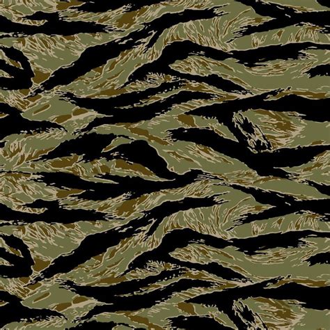 Rhodesian Tiger Stripe Camouflage Pattern