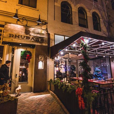 Rhubarb restaurant asheville. Rhubarb has a little bakery and café, the Bru, around the corner at 10 South Lexington Street. Chef Fleer also operates the Benne on Eagle soul food restaurant at 35 Eagle Street, which mixes ... 