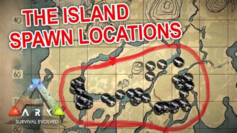 Rhyniognatha ark location lost island. Hey mate. Instead of going to the wiki for a map, go to the creature on the wiki and then scroll down and you will see the spawn points on a map. You can then change the map and see the spawn points on any particular map for that creature. 2. 