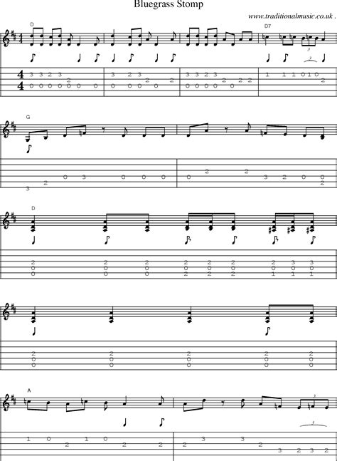 Rhythm Tab Page - The Bluegrass Guitar Home Page