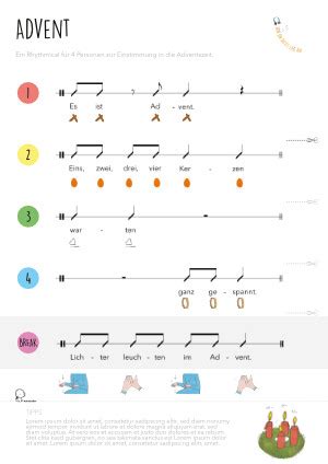 Rhythmical 🕯🕯🕯🕯Advent minimusiker.de