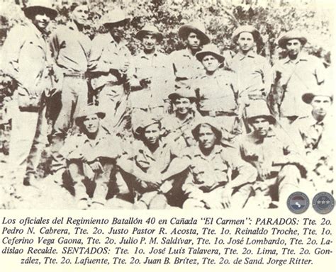 Ri batallón 40 en la guerra del chaco. - Caractéristiques et emploi de cultures lactiques en industrie laitière.