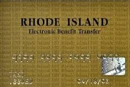 The Rhode Island Electronic Benefit Transfer Card is Rhode Island’s EBT card. EBT = electronic benefits transfer. EBT card = a card that looks and works like a debit or credit card but is loaded with food stamps (also known as SNAP benefits) and/or cash benefits. You can use it at [stores that accept EBT.] (/state/Rhode Island/#approved-stores). 