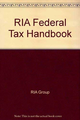 Ria federal tax handbook 2002 with cpe quizzer ria afederal. - Opengl r reference manual the official reference document to opengl.
