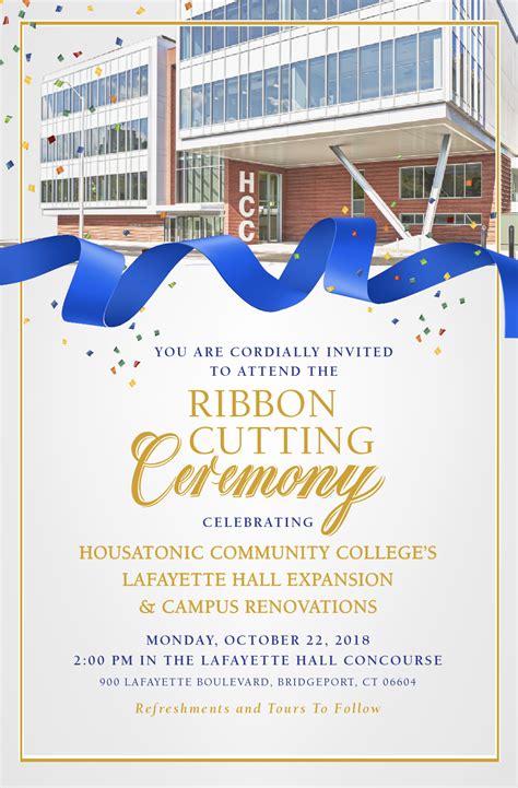 Ribbon Cutting Flyer Template