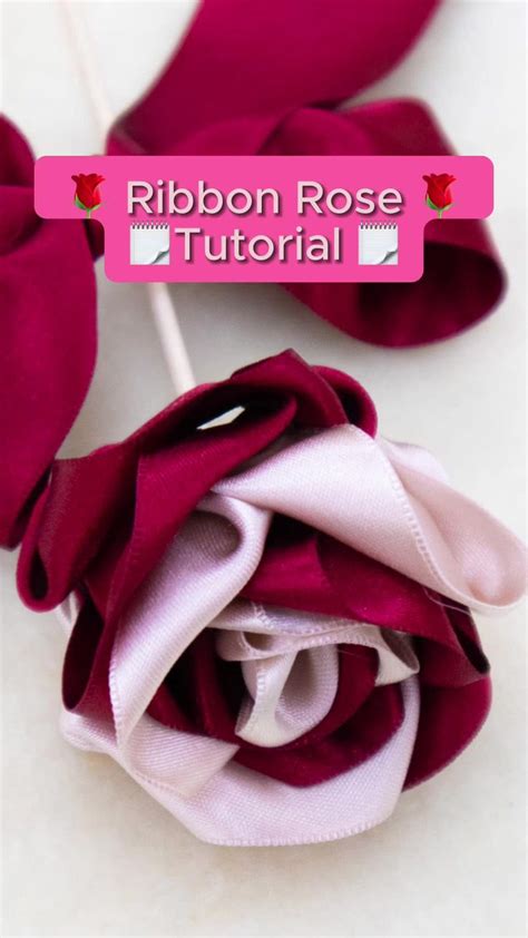 Ribbon Rose Tutorial