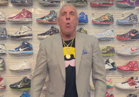 Ric Flair Goes Sneaker Shopping With Complex