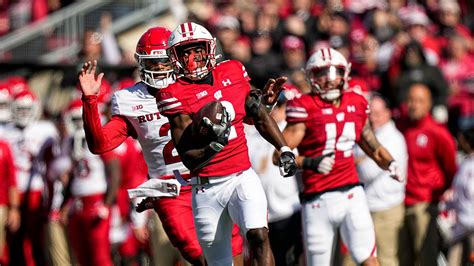 Ricardo Hallman’s pick-6 sparks Wisconsin to 24-13 victory over Rutgers