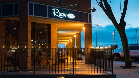 Riccos - Monday 11am to 9pm. Tuesday 11am to 9pm. Wednesday 11am to 9pm. Thursday 11am to 9pm. Friday 11am to 10pm. Saturday 4:30pm to 10pm. Rico’s hand-patted burgers are highly touted, and there are seven choices, including the Dog burger, Bulldog burger and the Snoopy burger.
