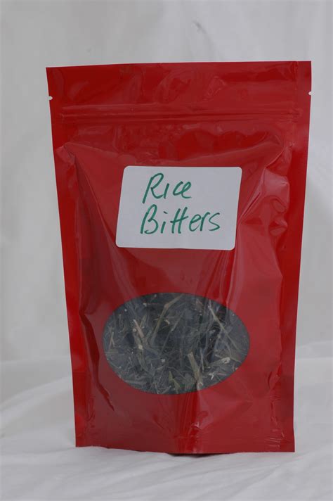 Rice Bitters Bitter Medicinal Herbs - …