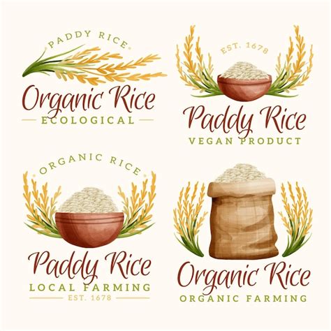 Rice Logo Vectors Free Vectors Ui Download