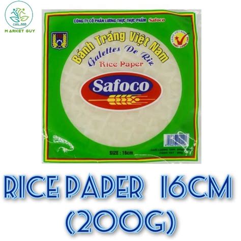 Rice Paper / Galettes De Riz 200g (Safoco) - Halal10