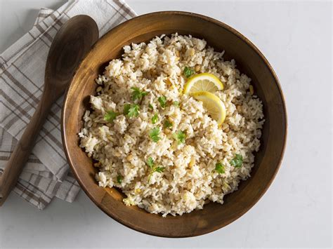 Rice Pilaf with Peas and Pine Nuts Recipe Epicurious