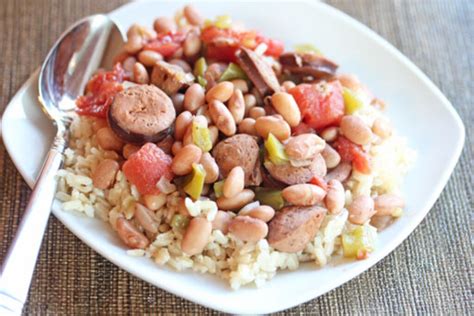 Rice and Pinto Beans with Andouille Sausage - $5 Dinners