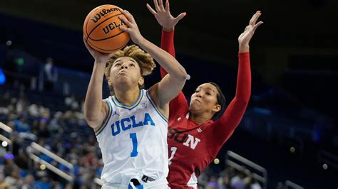 Rice just 3 steals shy of quadruple-double as No. 2 UCLA women rout Cal State Northridge