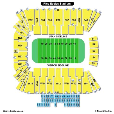 Section N21 Rice-Eccles Stadium seating views. See the