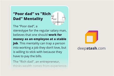 Rich Vs Poor Mentality - Deepstash