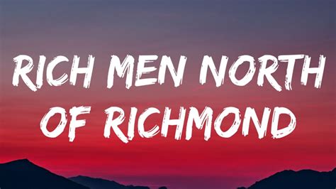 Rich man north of richmond lyrics and chords. Things To Know About Rich man north of richmond lyrics and chords. 